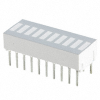 HDSP-4830-GH000LED - 电路板指示器，阵列，发光条，条形图