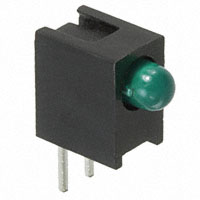 HLMP-1640-B00A2LED - 电路板指示器，阵列，发光条，条形图