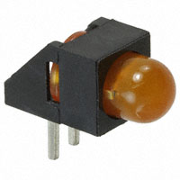 HLMP-3650-C00B2LED - 电路板指示器，阵列，发光条，条形图