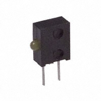 HLMP-6400-F0010LED - 电路板指示器，阵列，发光条，条形图
