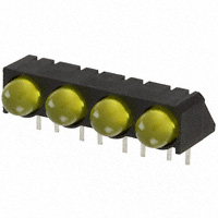 550-0307-004FLED - 电路板指示器，阵列，发光条，条形图