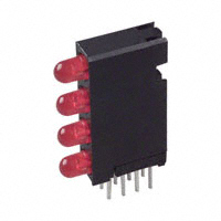 568-0201-111FLED - 电路板指示器，阵列，发光条，条形图