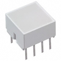 HLMP2655LED - 电路板指示器，阵列，发光条，条形图
