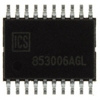 ICS853006AGLF时钟缓冲器，驱动器