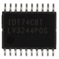 IDT74CBTLV3244PGG8信号开关，多路复用器，解码器