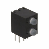 WP130WCP/2EGWLED - 电路板指示器，阵列，发光条，条形图