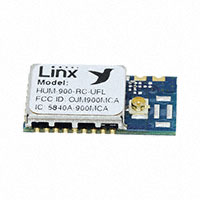 HUM-900-RC-UFL 收发器