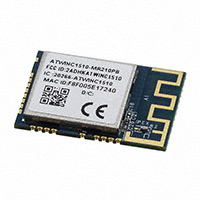 ATWINC1510-MR210PB1952 收发器