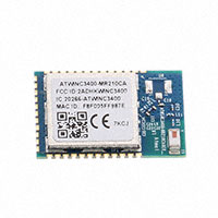ATWINC3400-MR210CA122 收发器