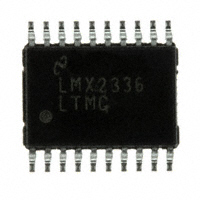 LMX2336LTM/NOPB时钟发生器，PLL，频率合成器