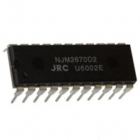 NJM2670D2MOSFET，电桥驱动器 - 内部开关