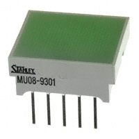 MU08-9301LED - 电路板指示器，阵列，发光条，条形图