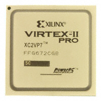 XC2VP7-5FFG672CFPGA（现场可编程门阵列）