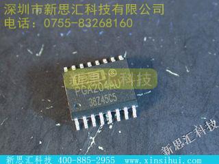 PGA204AU放大器 - 仪表，运算放大器，缓冲放大器